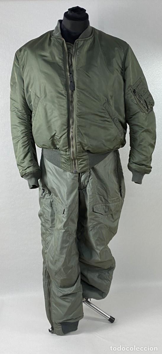 Militaria: CONJUNTO BOMBER PILOTO USAF VIETNAM 1968 1962 ORIGINAL