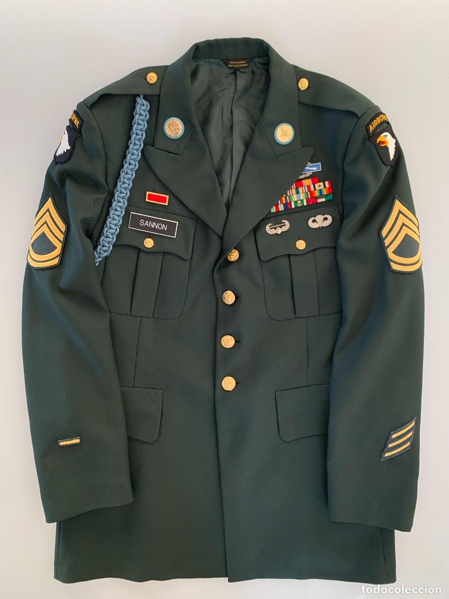 Militaria: Chaqueta Paracaidista 101 Divisi&oacute;n Aerotransportada Afganistan Irak US ARMY VTG 90s