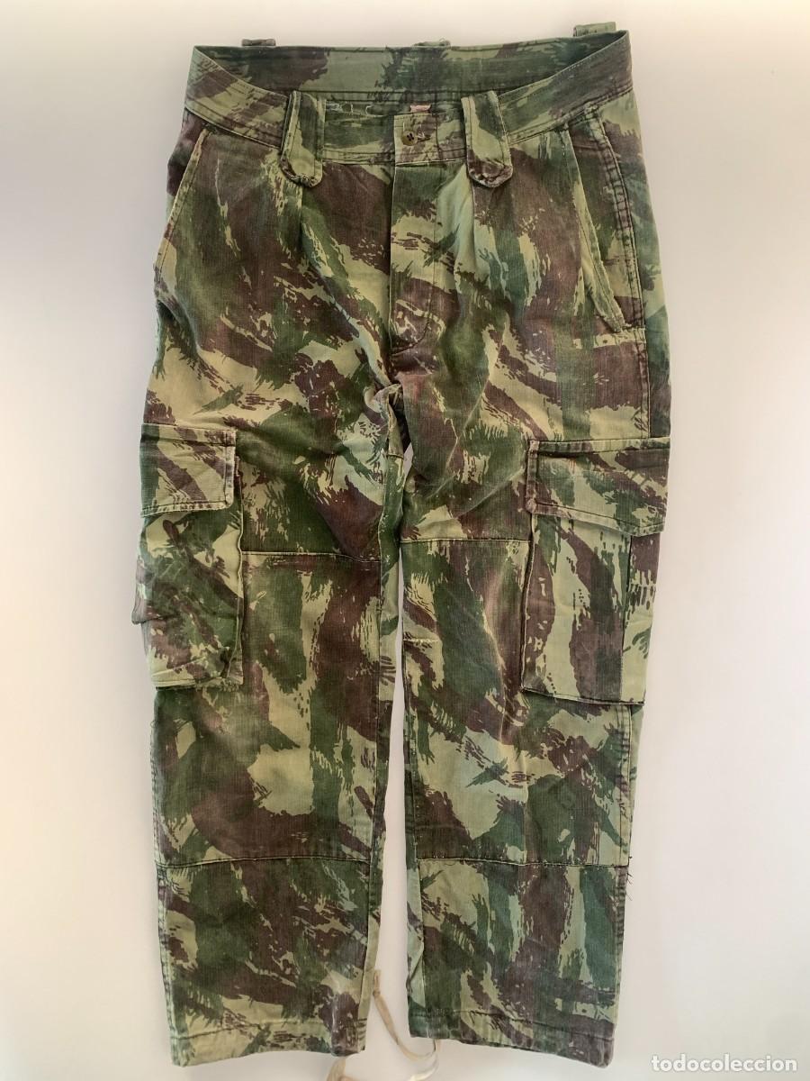Militaria: Pantalones M964 Camuflaje Lizard Guinea Angola Mozambique OGFE Ej&eacute;rcito Portugal VTG 70s