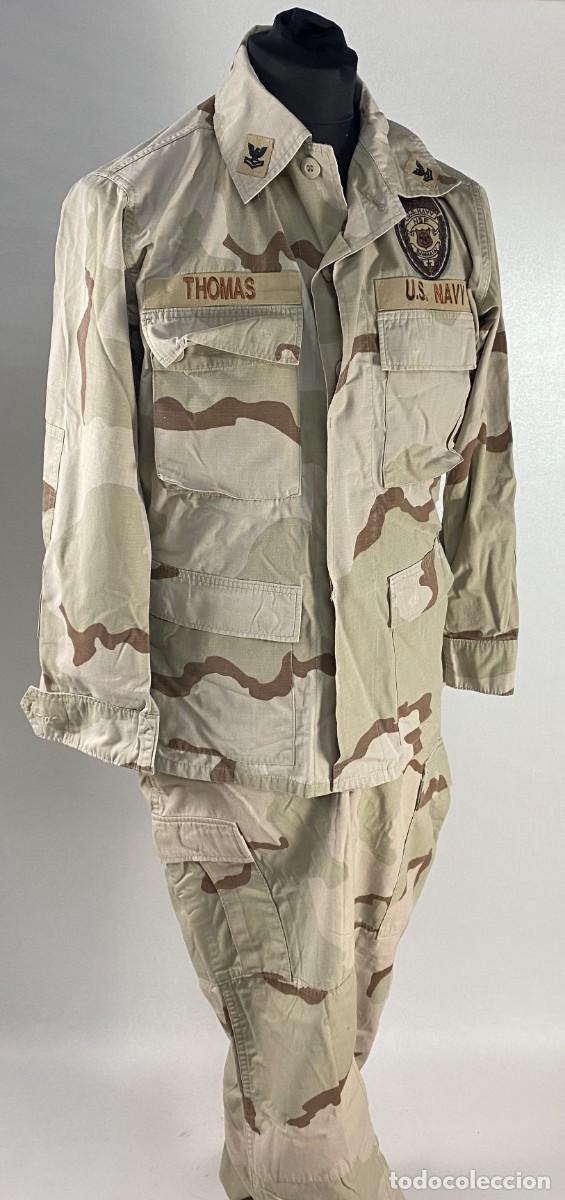 Militaria: CAMO US NAVY CONJUNTO CAMUFLAJE &Aacute;RIDO