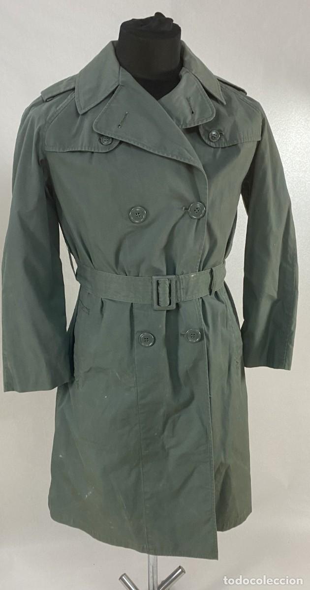 Militaria: ABRIGO US ARMY VIETNAM IMPERMEABLE FEMENINO EN ALGOD&Oacute;N