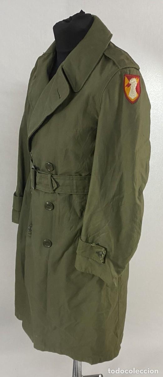 Militaria: ABRIGO US ARMY VIETNAM ARTILLER&Iacute;A ANTIA&Eacute;REA VIETNAM Overcoat mans cotton sateen OG107 w removable li