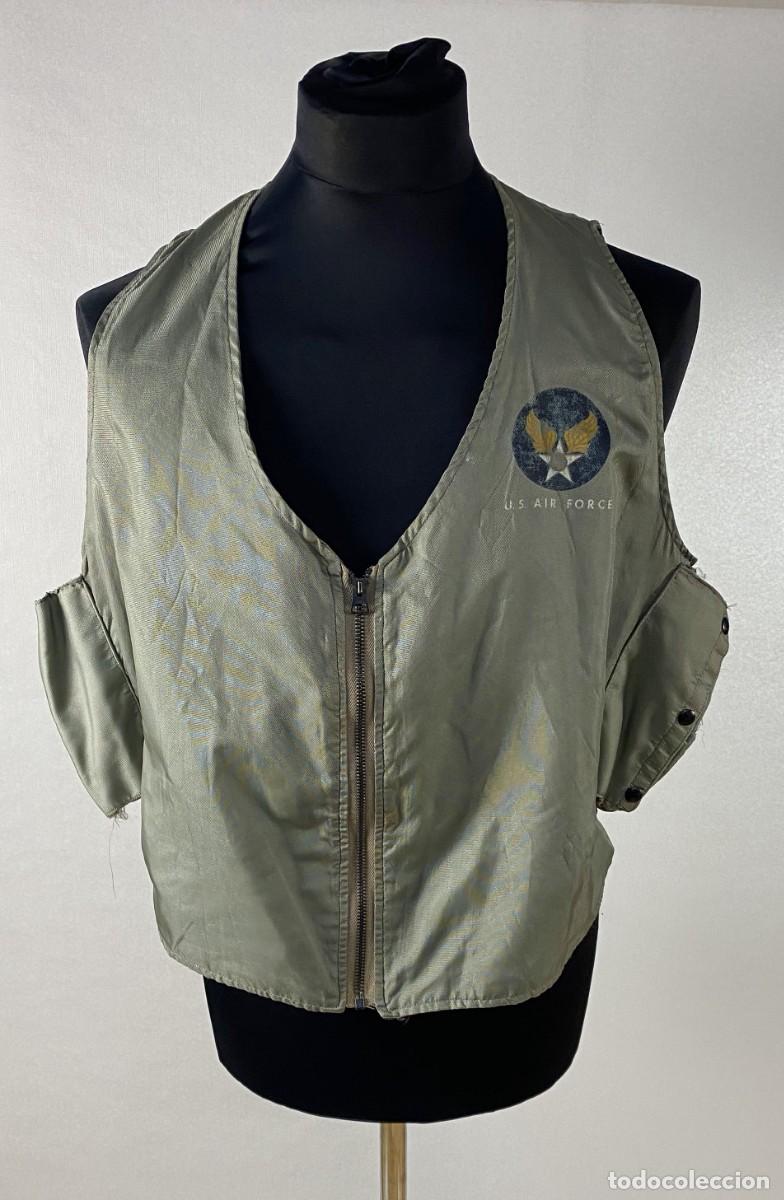 Militaria: VEST RADIO CARRIER TYPE EI VIETNAM Chaleco de supervivencia para piloto del US AIR FORCE para transp