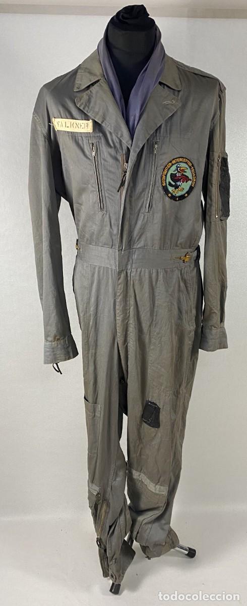 Militaria: MONO DE VUELO DE PILOTO 60&ordm; FIGHTER INTERCEPTOR SQUADRON