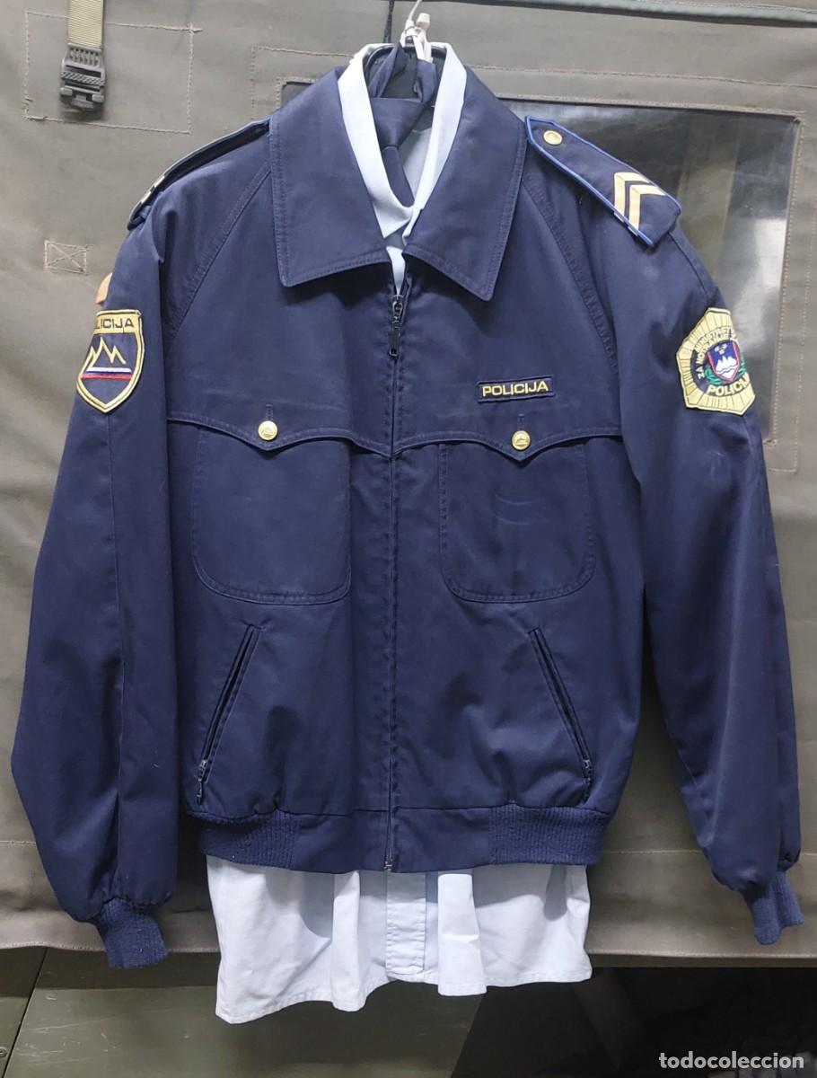 Militaria: UNIFORME POLICIA DE ESLOVENIA A&Ntilde;OS 90