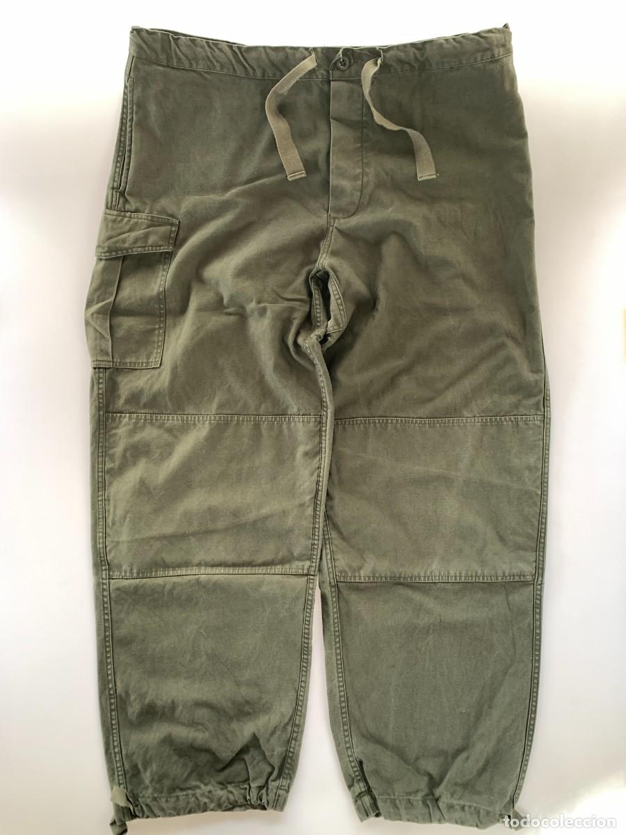 Militaria: Pantalones Commando Paracaidista Belga Verde Ejercito Blegica VTG 80s