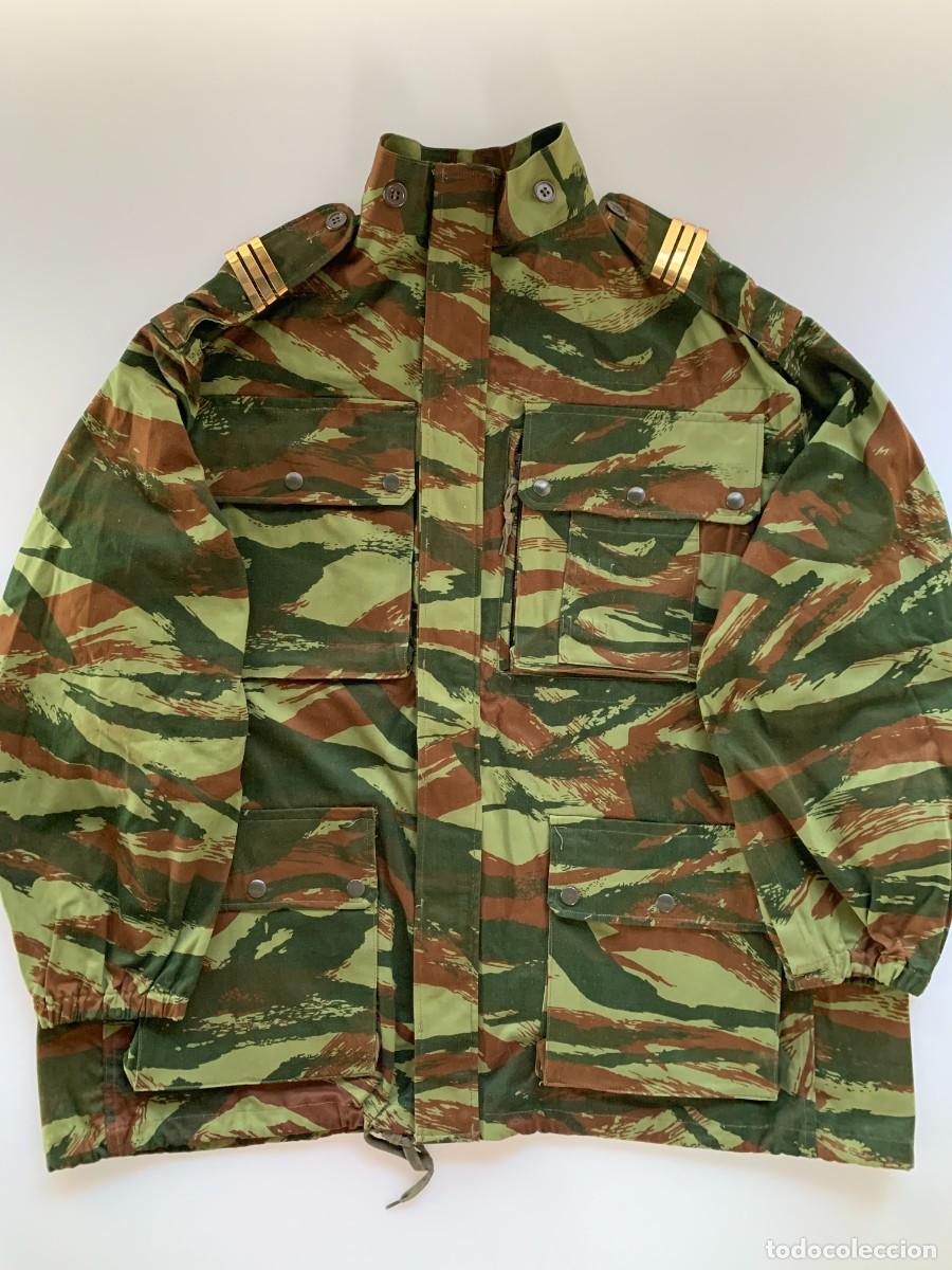 Militaria: Chaqueta TAP 47/56 Lizard Comando Paracaidista Algeria Legi&oacute;n Extranjera Ej&eacute;rcito Francia VTG 60s