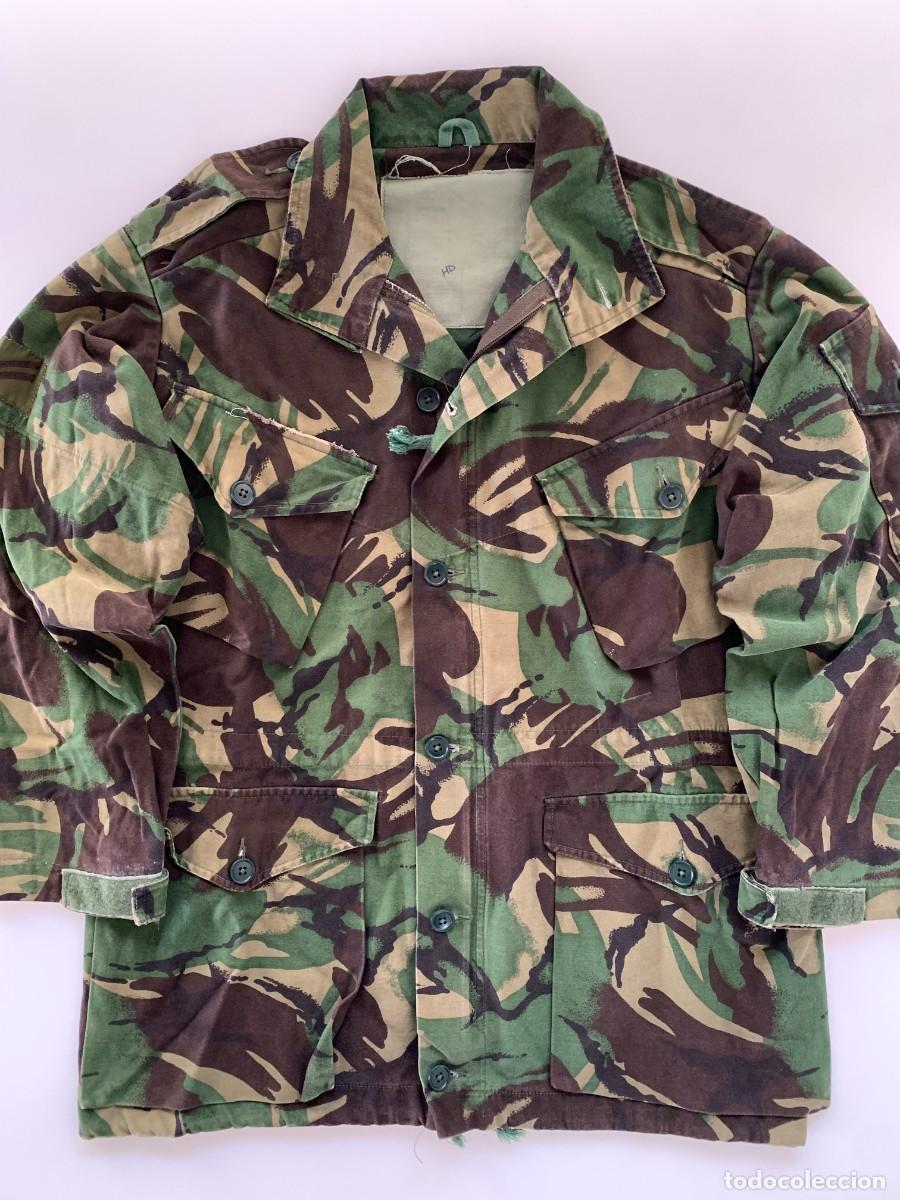 Militaria: Chaqueta Camuflaje DPM Brit&aacute;nico Reino Unido Gran Breta&ntilde;a Militar Ej&eacute;rcito VTG 80s