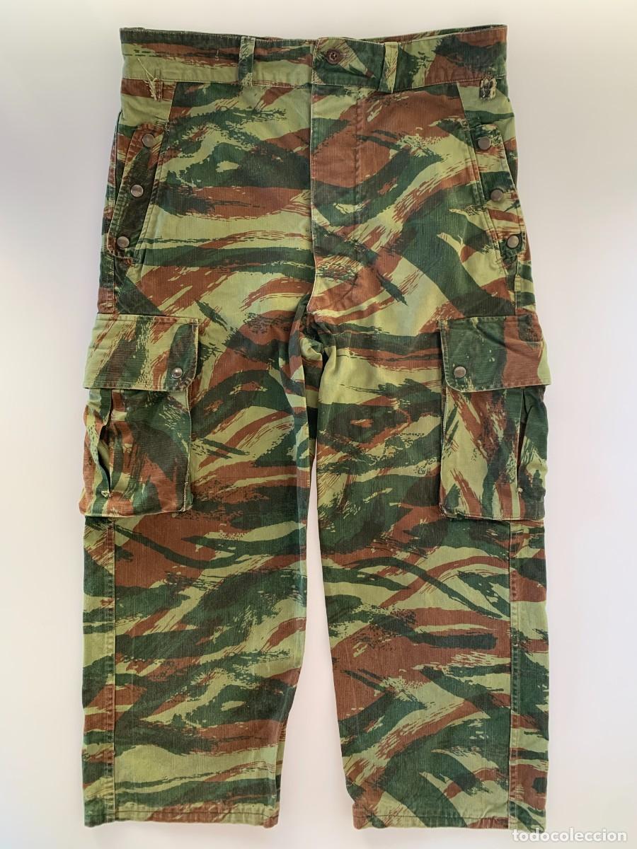 Militaria: Pantalones TAP 47/56 Lizard Paracaidista Algeria Legi&oacute;n Extranjera Ej&eacute;rcito Francia VTG 60s