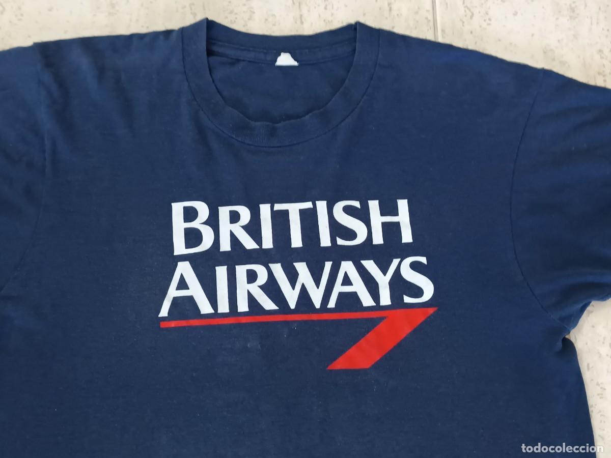 Militaria: CAMISETA BRITISH AIRWAYS. TALLA L