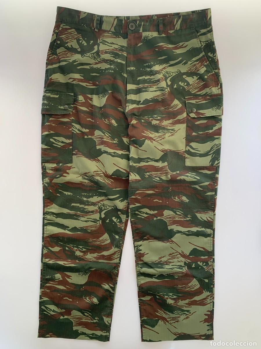 Militaria: Pantalones F1 Camuflaje Lizard Mauritania Chad Sudan Ruanda Sierra Leona Mercenarios Ejercito VTG 80