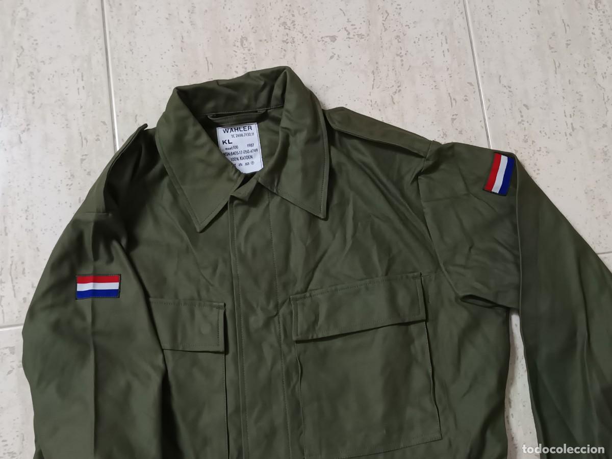 Militaria: VINTAGE 1987. CHAQUETA REAL EJ&Eacute;RCITO TIERRA HOLANDA KL (Koninklijke Landmacht). Talla L