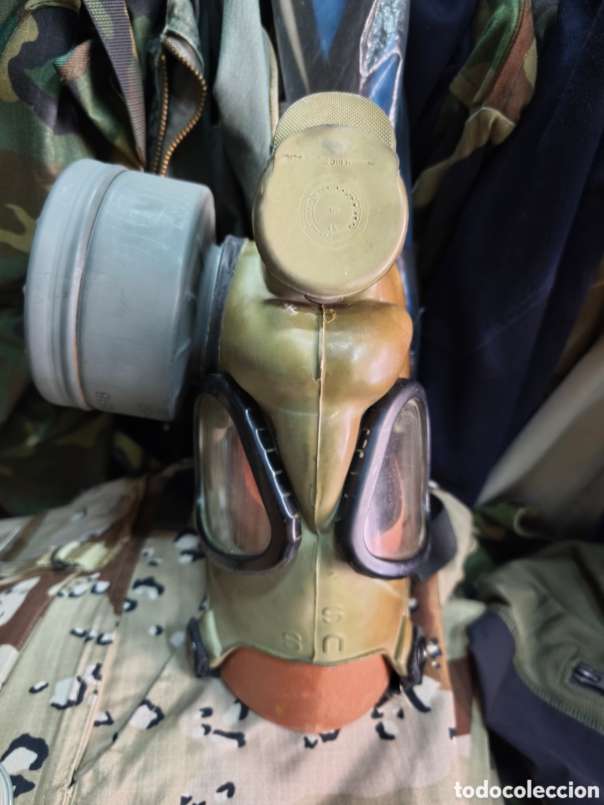 Militaria: M&Aacute;SCARA ANTIGAS U.S.A FECHADA 3/12/52 GUERRA DE COREA, VIETNAM
