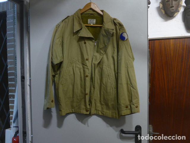 Militaria: Guerrera americana Bluson m-41 de II Guerra Mundial, Vieja reproduccion de Mil-tec, Estados Unidos