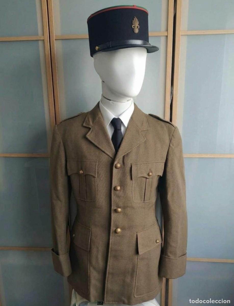 Militaria: Chaqueta ej&eacute;rcito Francia. A&ntilde;os 50