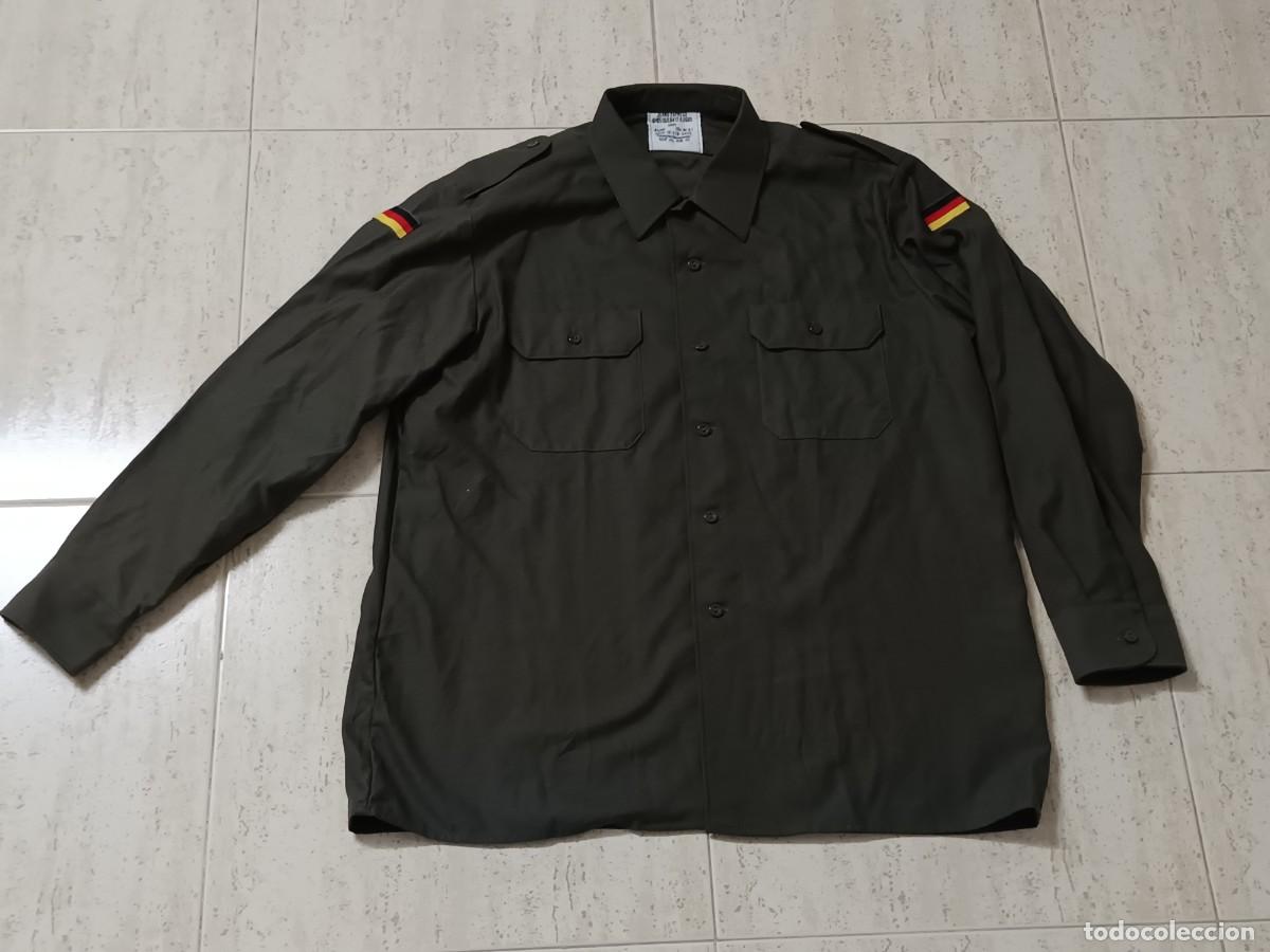 Military Antiques: VINTAGE 1991 &ndash; CHAQUETA CUBRECAMISAS BUNDESWEHR (Fuerzas armadas Alemania). TALLA XXL