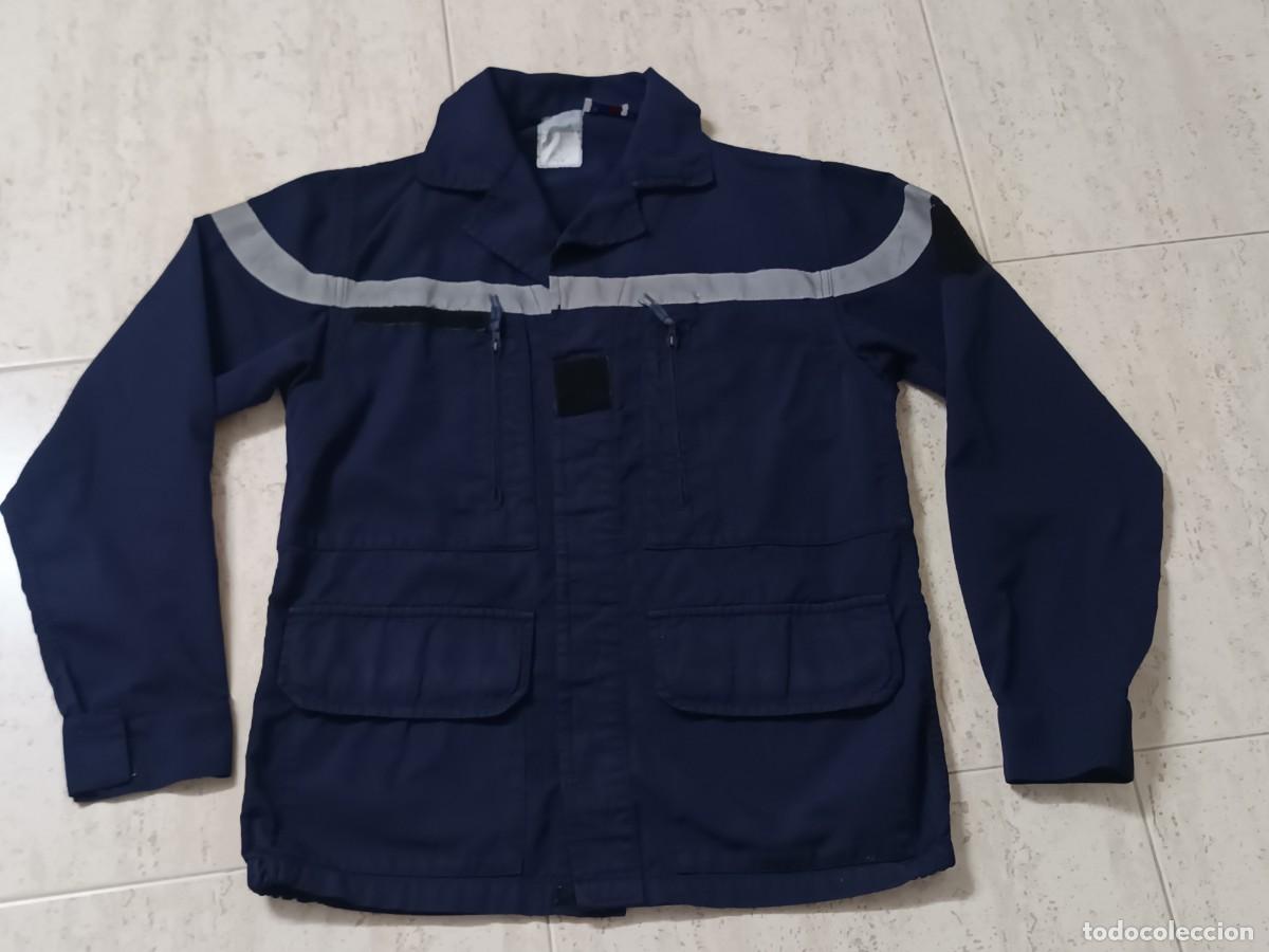 Militaria: CHAQUETA VINTAGE D.D.S.C. &ndash; DEFENSE ET S&Eacute;CURIT&Eacute; CIVILES (FRANCIA). TALLA M