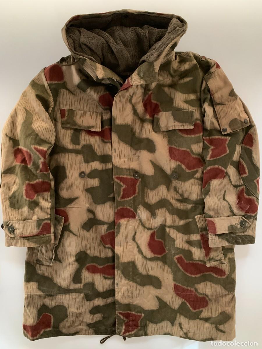Militaria: Parka Chaqueton Camo Sumpftarn Guardia Fronteras Bundesgrenzschutz BGS Alemania Occidental VTG 60s