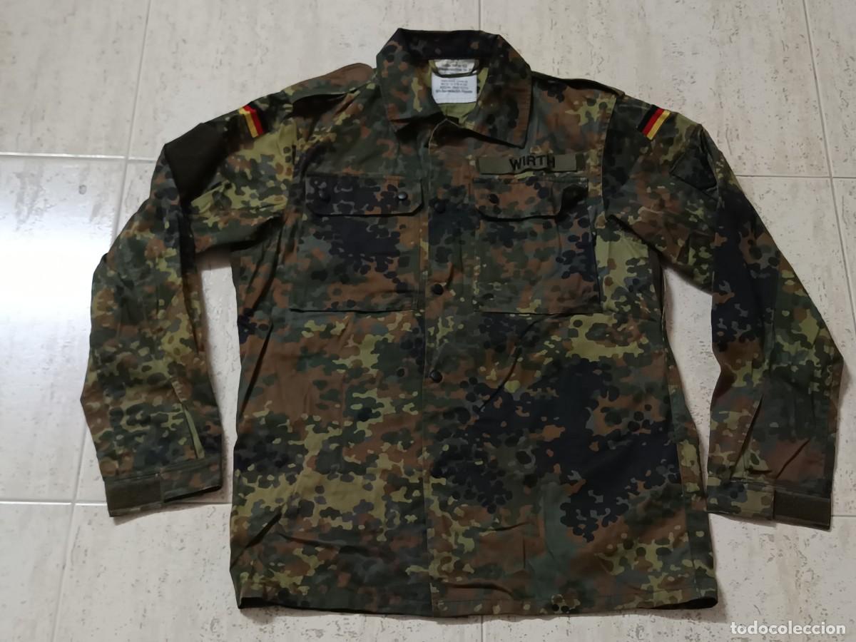 Militaria: SOBRECAMISA CHAQUETA EJ&Eacute;RCITO ALEMANIA (BUNDESWEHR) . TALLA L