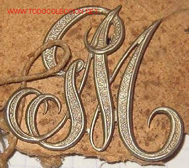Militaria: Insigia GM de 3 x 2,5 cms. - Foto 1
