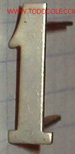 Militaria: N&ordm; 1 de 1,5 cms. - Foto 1