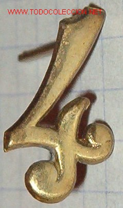 Militaria: N&ordm; 4 de 1,5 cms. - Foto 1