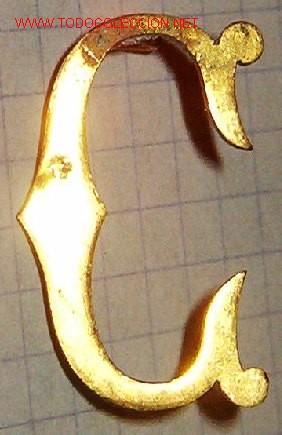 Militaria: Letra Cde 2,5 cms. - Foto 1