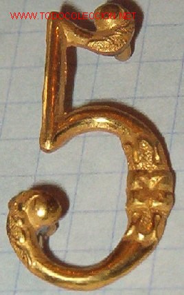 Militaria: N&ordm; 5 de 2,6 cms. - Foto 1