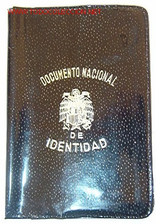 Militaria: Cartera del Documento Nacional de Identidad - Foto 1