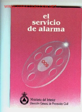 Militaria: Libro de Protecci&oacute;n Civil: EL SERVICIO DE ALARMA. - Foto 1