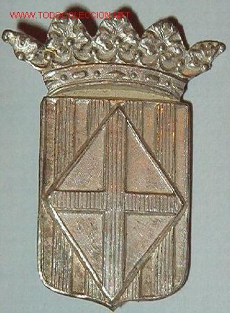 Militaria: Escudo de 3.3 cms - Foto 1