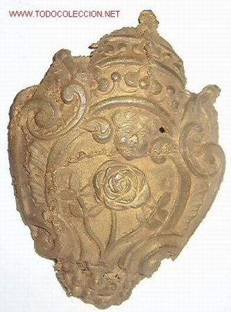 Militaria: Pieza religiosa de fundici&oacute;n - Foto 1