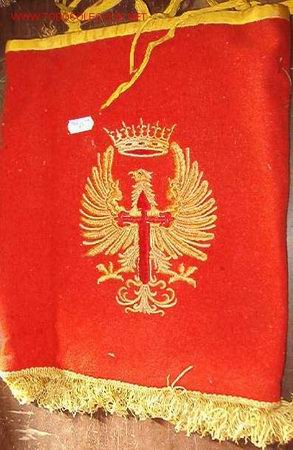 Militaria: Gala de tambor de 72x 33 cms. - Foto 1