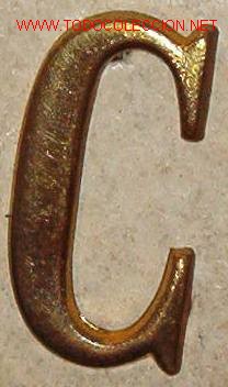 Militaria: C bronceada de 19 cms - Foto 1