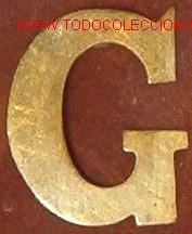 Militaria: G bronceada de 22 cms - Foto 1