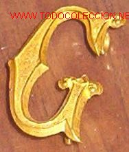 Militaria: G dorada de 21 cms - Foto 1