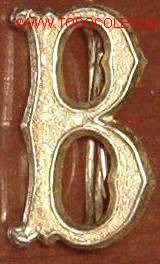 Militaria: B plateada de 21 cms - Foto 1