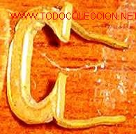 Militaria: C dorada de 09 cms - Foto 1