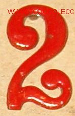 Militaria: 2 rojo de 15 cms - Foto 1