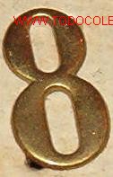 Militaria: 8 bronceado de 14 cms - Foto 1