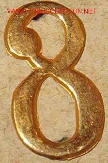 Militaria: 8 dorado de 2 cms - Foto 1