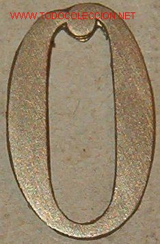 Militaria: 0 plateado de 22 cms - Foto 1
