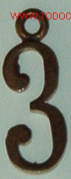 Militaria: 3 bronceado de 15 cms - Foto 1