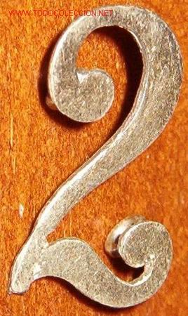 Militaria: 2 plateado de 22 cms - Foto 1
