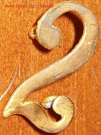 Militaria: 2 dorado de 3 cms - Foto 1