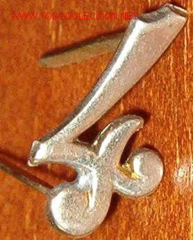Militaria: 4 plateado de 15 cms - Foto 1