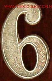 Militaria: 6 plateado de 14 cms - Foto 1