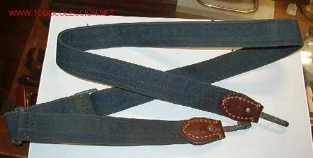 Militaria: Correa de panera, RDA, de aviaci&oacute;n - Foto 1