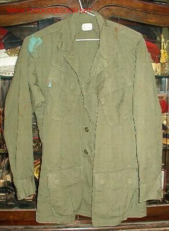 Militaria: Chaqueta de combate tropical, X-SMALL-REGULAR DSA - Foto 1