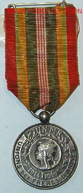 Militaria: Medalla de excombatientes 1914-19 - Foto 1